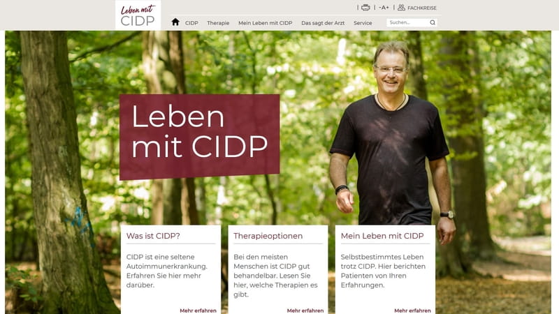 CIDP Webseite
